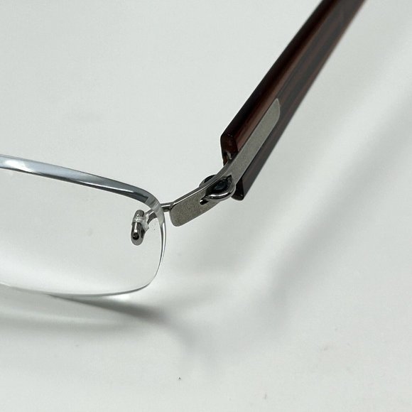 LINDBERG SPIRIT TITANIUM Eyeglasses Rimless Frame Striped Brown K50 Col. K31 - Picture 12 of 16